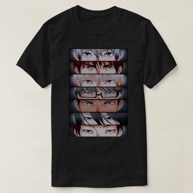 Camiseta kuroko no basquete 3 (Frente do Design)