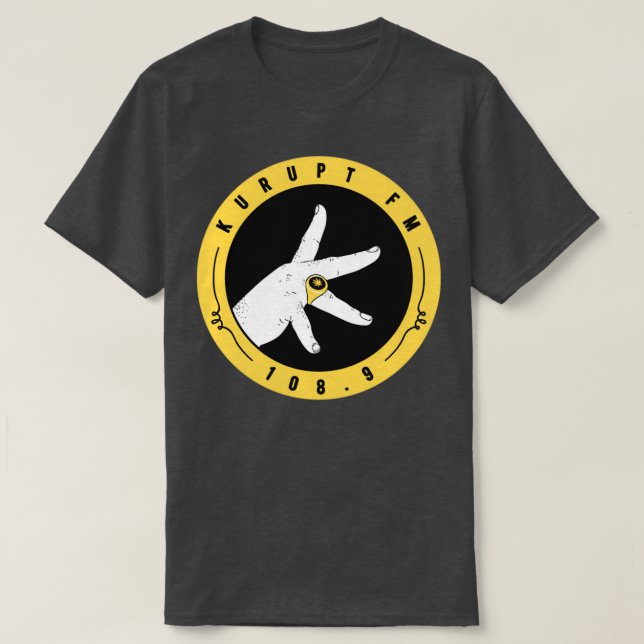Camiseta Kurupt FM (Frente do Design)