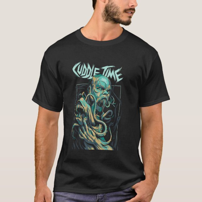 Camiseta Kuschelzeit Deathcore Metalcore Irônico (Frente)