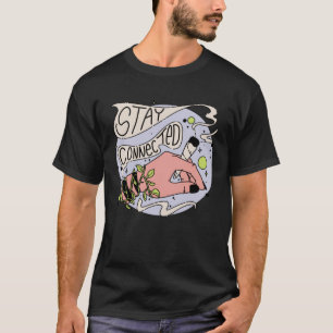 Camiseta Kush N Chill Weed Plant u201CStay Connectedu201D