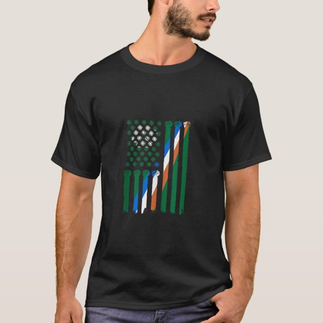 Camiseta Kwajalein Atoll Flag Handfist EUA America Kwajalei (Frente)