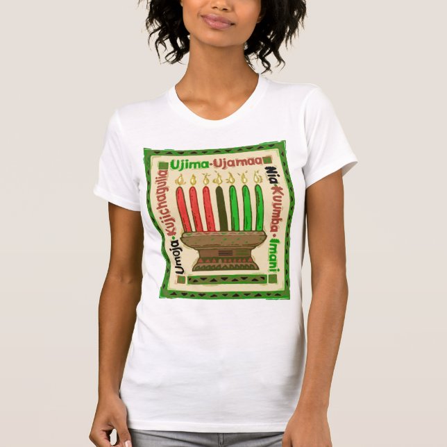 Camiseta Kwanzaa (Frente)