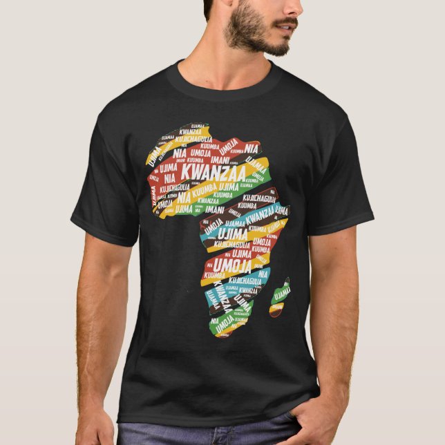 Camiseta Kwanzaa African American Holiday ADOS Gift (Frente)