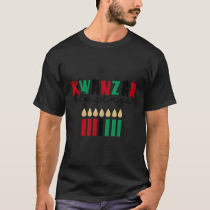 Camiseta Kwanzaa Benção Habari Gani Black Proprietário de K