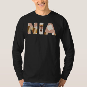 Camiseta Kwanzaa Nia Black Men Melanin Women Family Joy Com