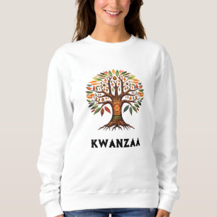Camiseta Kwanzaa SweatShirt da mulher