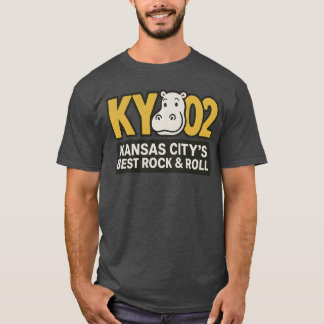 Camiseta KY 102 Kansas City Rock Radio Vintage