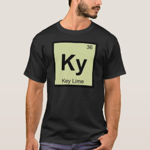 Camiseta Ky - Símbolo da Tabela Periódica de Química da Tor