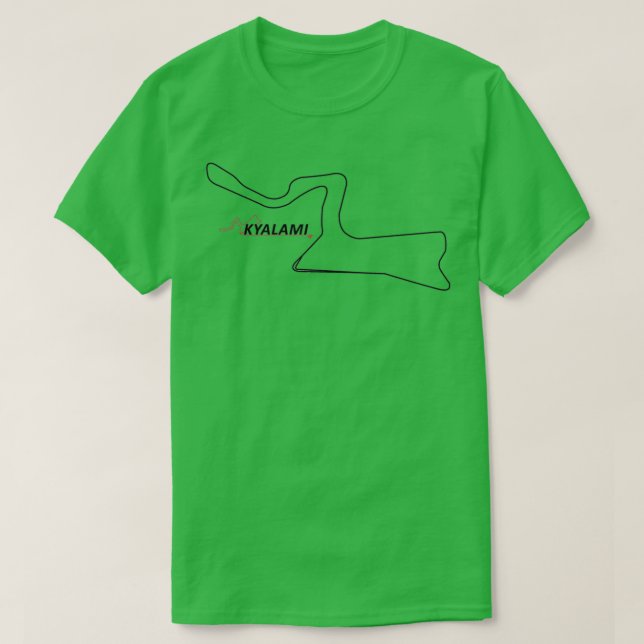 Camiseta Kyalami Racetrack (Frente do Design)