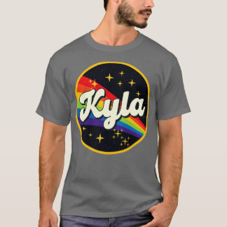 Camiseta Kyla Rainbow No Space Vintage Style