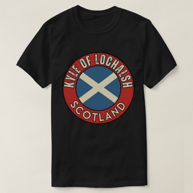 Camiseta Kyle de Lochalsh, Escócia (Frente do Design)