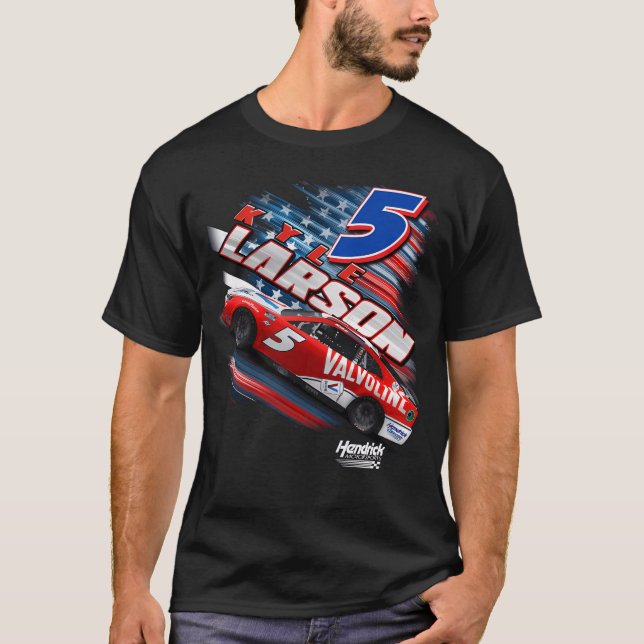 Camiseta Kyle Larson 5 Valvoline (Frente)