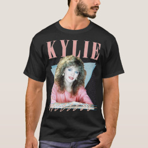 Camiseta Kylie 80s Design do ventilador retrô