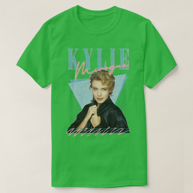 Camiseta Kylie 80s - Ventilador Retroativo Design 1 (Frente do Design)