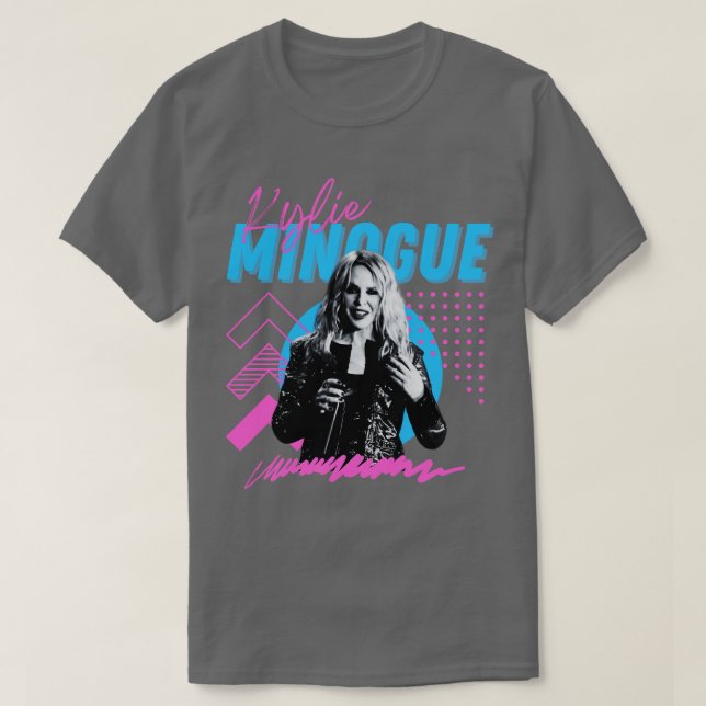 Camiseta Kylie minogueoriginal retro TShirt (Frente do Design)