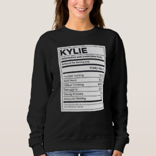 Camiseta Kylie Nutrition Information Problem Solving Duro W