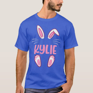 Camiseta KYLIE Páscoa Bunny Novelty Engraçada Mulheres Pers