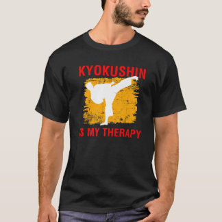 Camiseta Kyokushin É Minha Citação De Terapia De Artes Marc