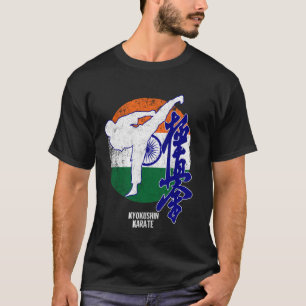 Camiseta Kyokushin India Karate flag Kyokushinkai Do