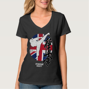 Camiseta Kyokushin Inglaterra Karate English flag Kyokushin