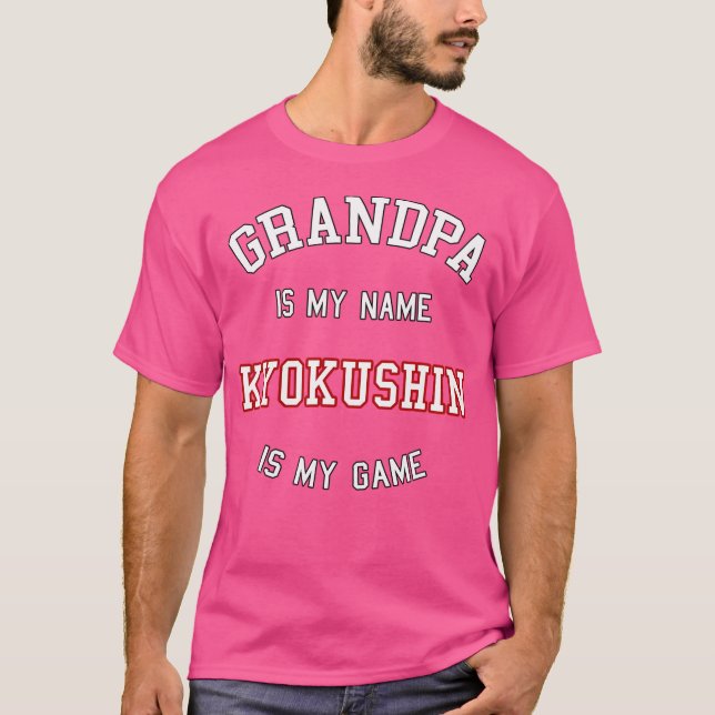 Camiseta Kyokushin Karate Avô (Frente)
