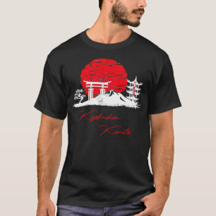 Camiseta Kyokushin Karate Landscape (Paisagem de Karate) po