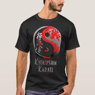 Camiseta Kyokushin Karate Red Dragon - Artes Marciais Budo