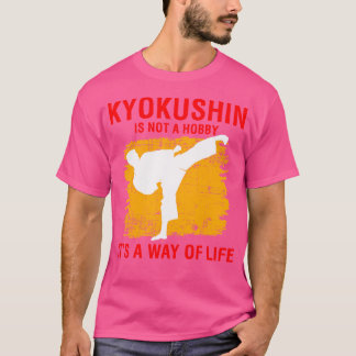 Camiseta Kyokushin Não É Um Hobby É Uma Maneira De Vida Kar