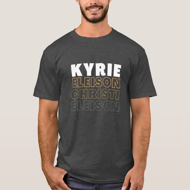 Camiseta Kyrie Eleison T Shirt (Frente)
