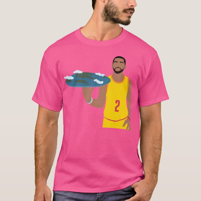 Camiseta Kyrie Irving Flat Earth (Frente)