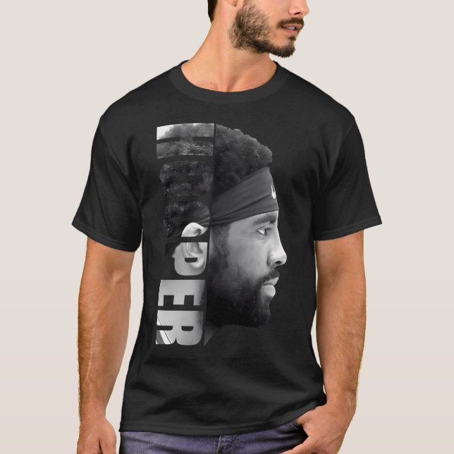 Camiseta Kyrie Irving - Hooper - Blackwhite (Frente)