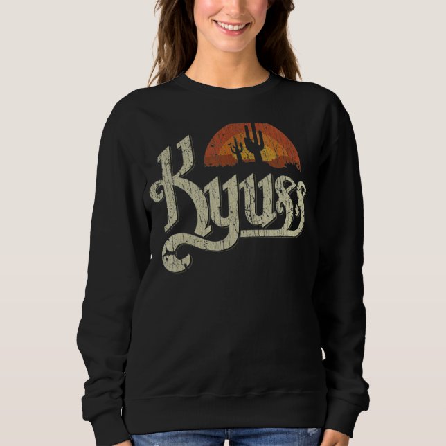 Camiseta Kyuss Sunset 1987 Vintage (Frente)