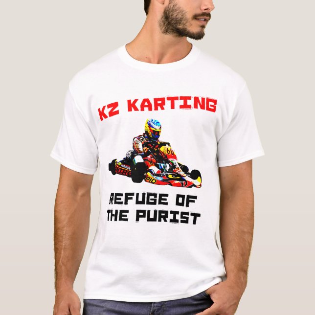 Camiseta KZ Karting - refúgio do purista (Frente)