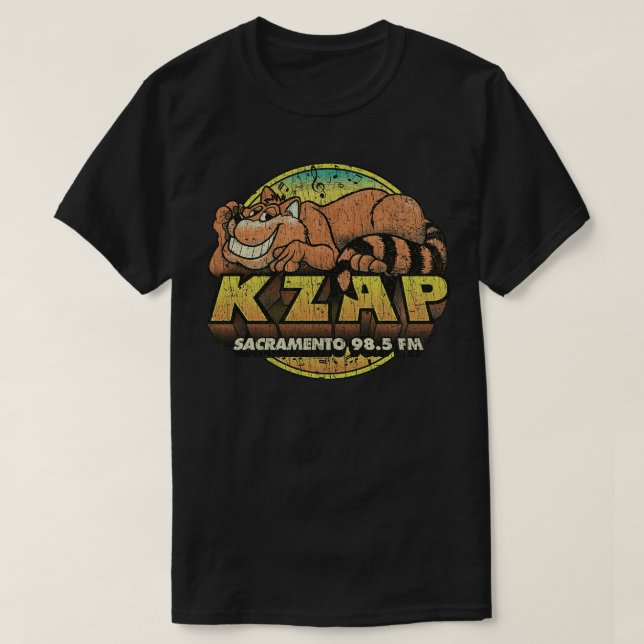 Camiseta KZAP Sacramento 1968 (Frente do Design)