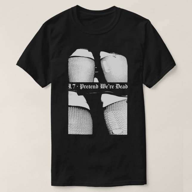 Camiseta L7 - Design punksético (Frente do Design)