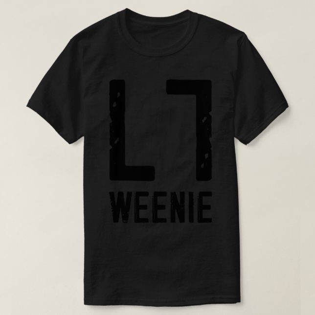 Camiseta L7 Weenie (Frente do Design)