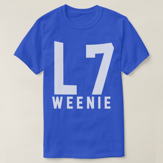 Camiseta L7 Weenie (Frente do Design)