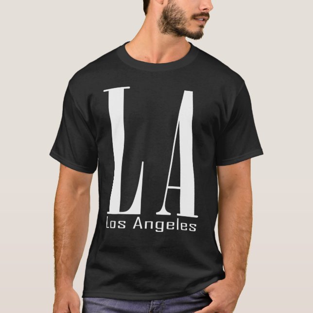 Camiseta L. A. Los Angeles! California West Coas (Frente)