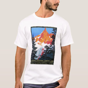 Camiseta L' Aiguille du Midi & Swiss MONT BLANC — Turismo