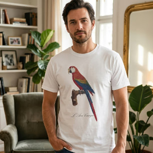 Camiseta L' Ara Macau / Escarlet Macaw