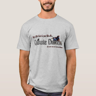 Camiseta L-Capa do diamante de Quixote