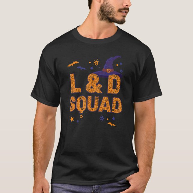 Camiseta L&d Tripulante De Bruxas Que Trabalham Com O Chapé (Frente)
