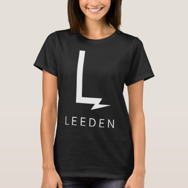 Camiseta L E E D E N - oficial (branco) (Frente)