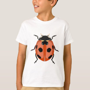 Camiseta L é para Lady Bug