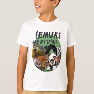 Camiseta L é para Lemur