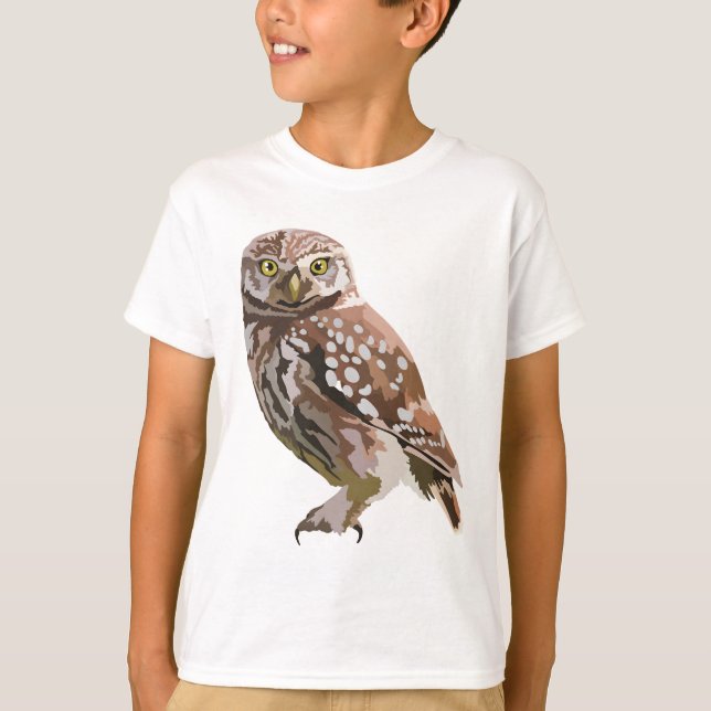Camiseta L é para Little Owl (Frente)