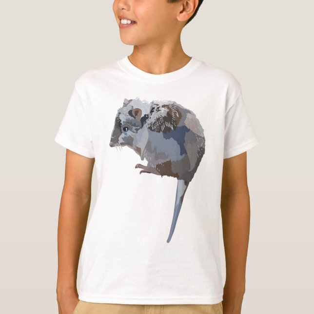 Camiseta L é para Long Nosed Potoroo (Frente)