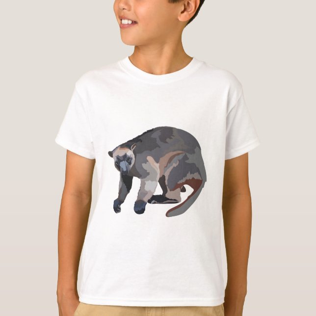 Camiseta L é para Lumholtz Tree Kangaroo (Frente)
