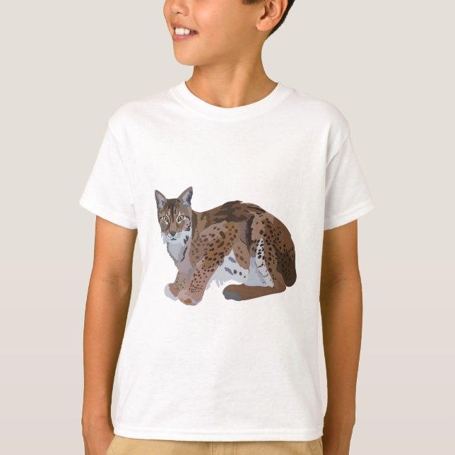 Camiseta L é para Lynx (Frente)
