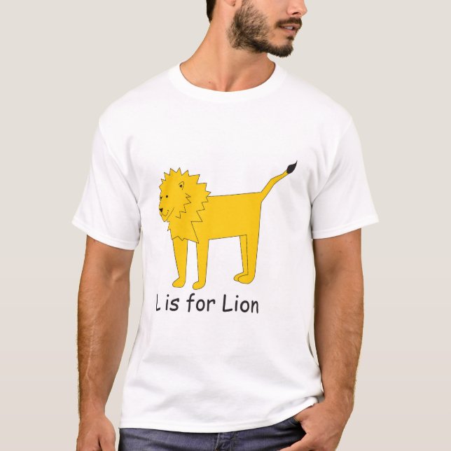 Camiseta L é para o leão (Frente)